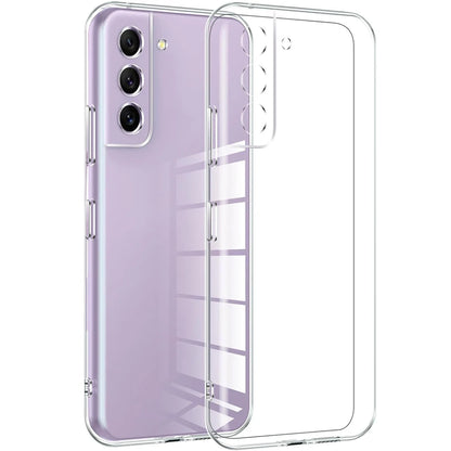 Transparent Silicone Soft Ultra Thin Case For Samsung Galaxy S24 S23 S22 S21 S20 FE Plus Ultra Clear Cover Shell S 24 23+ S23FE