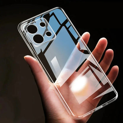 Ultra Thin Silicone Clear Soft Case For Xiaomi Redmi Note 14 13 12 Pro Plus Pro+ 13c 12c 11a 4g 5g Transparent Back Cover Shell